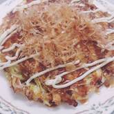 豆腐入りお好み焼き