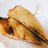 油揚げの納豆袋焼き