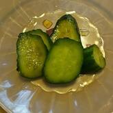 キュウリの旨みしょうゆ漬け