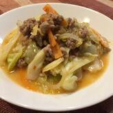 豚ひき肉みそ炒め