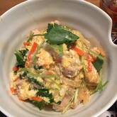 コロコロ鶏肉で親子丼