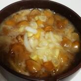 ナメコのみそ汁