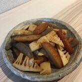 さつま揚げとタケノコのきんぴら