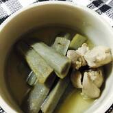 タタキゴボウの炒め煮