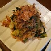 キャベツとニラのレンジ蒸し