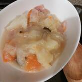 カブのクリームシチュー