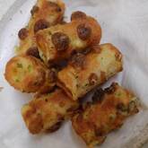 チーズちくわのアオサフライ