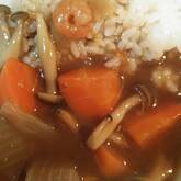 シーフードのミルキーカレーライス