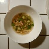 オクラのみそ汁