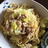 ツナガーリックパスタ