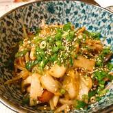 たっぷりモヤシのキムチ炒め