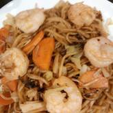 オイスターソースのニラ焼きそば