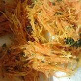 サクサク！ニンジンのシンプルかき揚げ