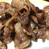 豚肉のショウガ焼き