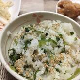 野沢菜の混ぜご飯