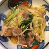 豚肉と白菜の煮物