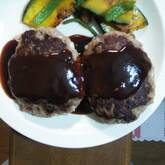 シメジ入りハンバーグ