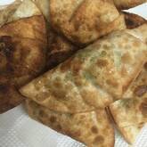 納豆とアボカドの揚げ餃子