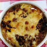 トロっとナスのトマトミートグラタン