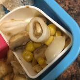 イカとセロリのバター炒め