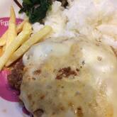 チーズハンバーグ