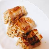 お弁当のおかずに！エノキのベーコン巻き