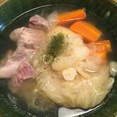 セロリと塩豚のポトフ