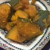 カボチャのゴマ和え