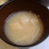 エノキのみそ汁