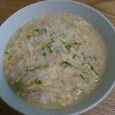 シンプル卵のおじや