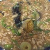 ナスの鶏みそあんかけ