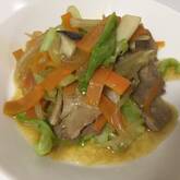 豚肉の甘辛炒め