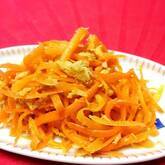 お箸とまらない！にんじんしりしり