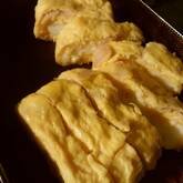 ベーコンとチーズ入り卵焼き