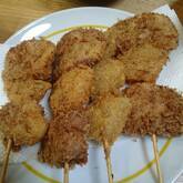 定番の串カツ