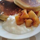 リンゴのカラメル煮