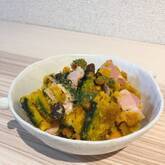 カボチャのレンジサラダ