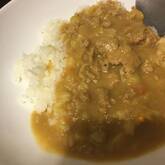 取り分けカレーライス