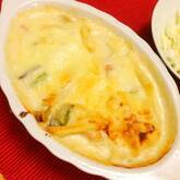 トロトロ白ネギの和風グラタン