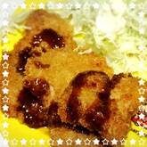 豚ヒレ肉のチーズ風味ソースカツ