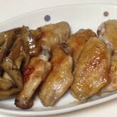 鶏手羽とゴボウの甘酢炒め