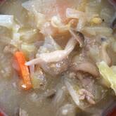 具だくさんの豚汁