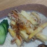 サツマイモのかき揚げ