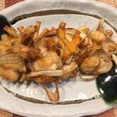 玉ネギとゴボウのかき揚げ