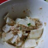 大根とツナの和え物