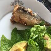 サバのピリ辛揚げ