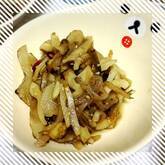 ゴボウとちくわのきんぴら