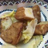 さつま揚げと白菜の煮物