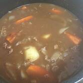 ひらひらお肉のカレー