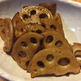 レンコンのバルサミコしょうゆ炒め